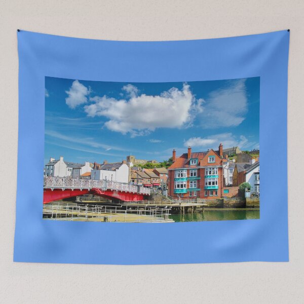 Item preview, Whitby Swing Bridge Landscape  designed and sold by Alisonchambers2.