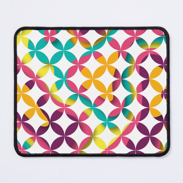 Artikelvorschau, Geometric Circle Pattern - Turquoise, pink, Purple entworfen und verkauft von Studio Grafiikka.