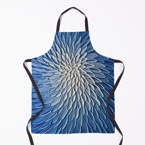 Item preview, Blue Flower Textured Art designed and sold by LMPDrawings.