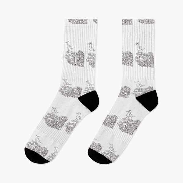 Item preview, Seagull on beached tree roots designed and sold by Shannon Thomas.