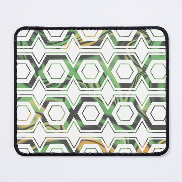 Artikelvorschau, Geometric Hexagon Pattern 02 - Off White entworfen und verkauft von Studio Grafiikka.