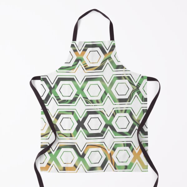 Aperçu de l'œuvre Geometric Hexagon Pattern 02 - Off White créée et vendue par Studio Grafiikka.