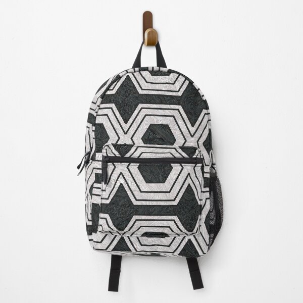 Item preview, Geometric Hexagon Pattern - Stone designed and sold by Studio Grafiikka.