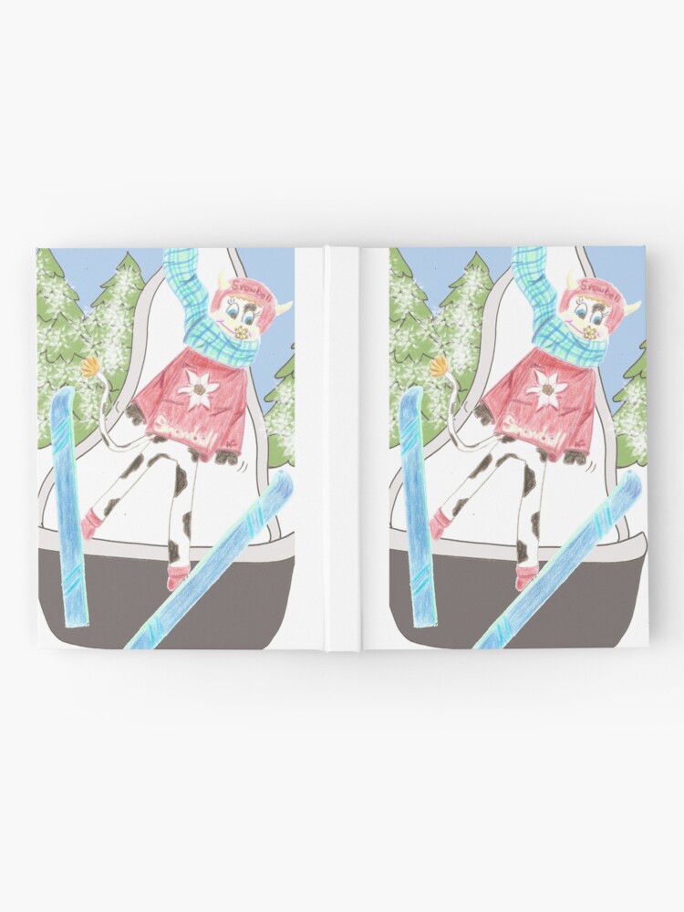 Alternate view of Snowbell ski jumping Hardcover Journal