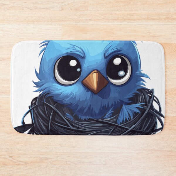Item preview, Blue Bird Tangled in Black Threads designed and sold by LOT7Clothing.