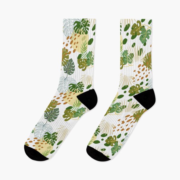 Item preview, Tropical leaves pattern. Vintage and Retro style designed and sold by Patternomania.
