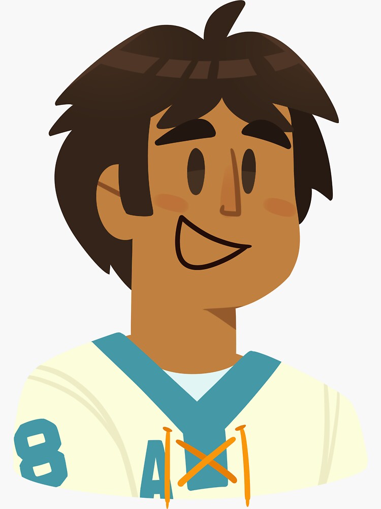 Raj (Total Drama Island 2023) Sticker for Sale by PuppyRelp