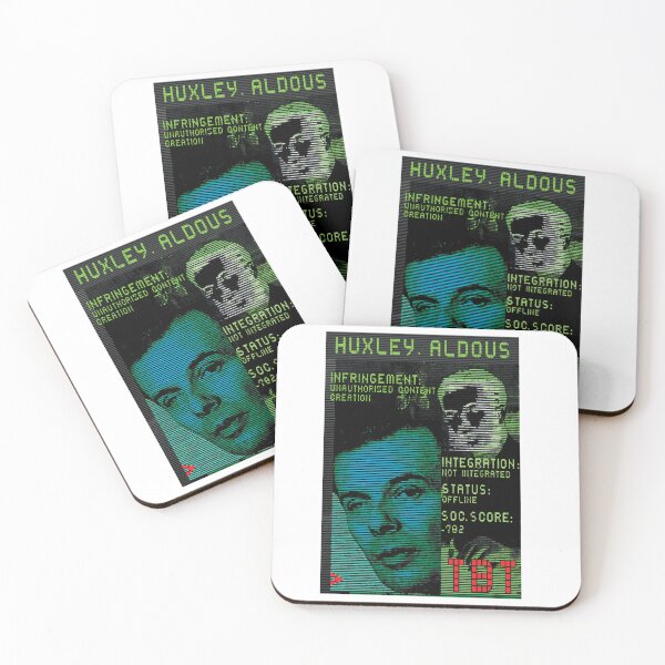 Item preview, Aldous Huxley - Sci-Fi Retro Portrait designed and sold by parso-nelinx.