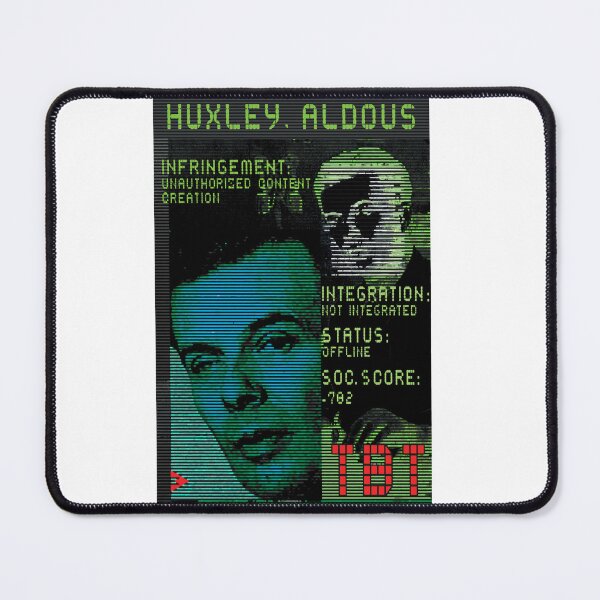 Item preview, Aldous Huxley - Sci-Fi Retro Portrait designed and sold by parso-nelinx.