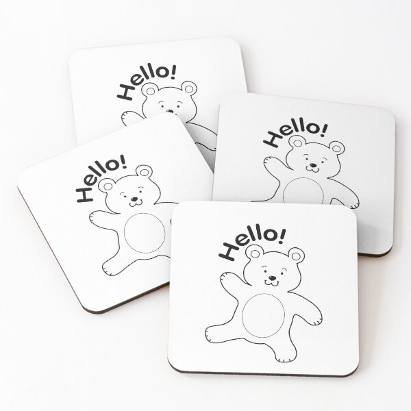 Item preview, Little Bear Says Hello designed and sold by Thipphawan88.