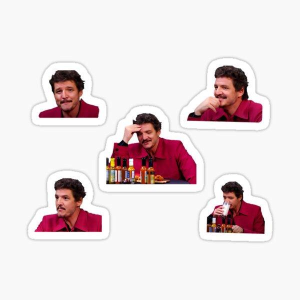 Item preview, Pedro Pascal Hot Ones Set 	 	 designed and sold by cxezigxugm90.