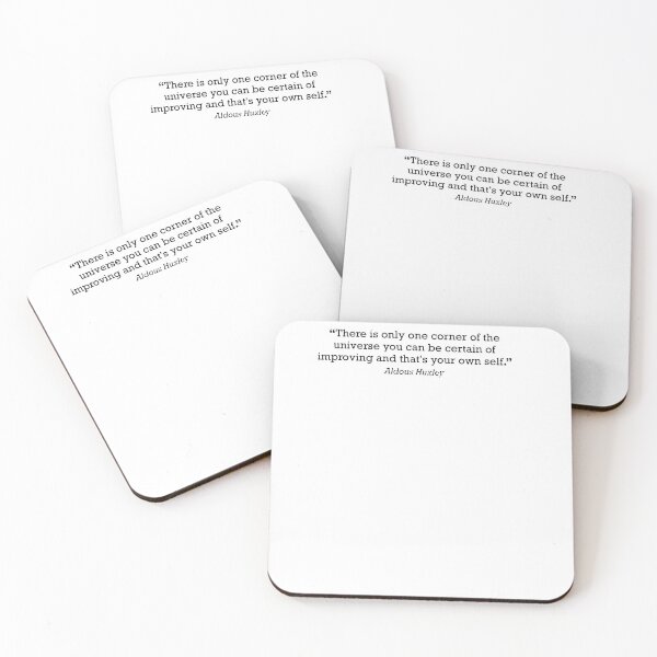 Item preview, Aldous Huxley Improving Your Own Self Quote designed and sold by parso-nelinx.