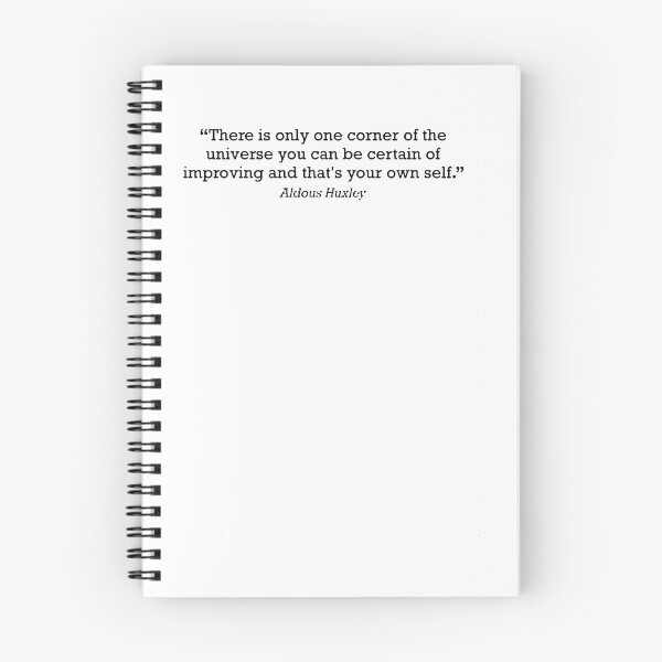 Item preview, Aldous Huxley Improving Your Own Self Quote designed and sold by parso-nelinx.