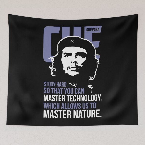 Item preview, Revolution Quote with Che Guevara designed and sold by ArtChicMilesBi.