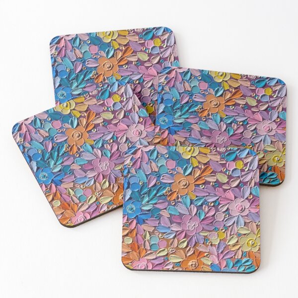 Item preview, Colourful Flower Texture Art designed and sold by LMPDrawings.