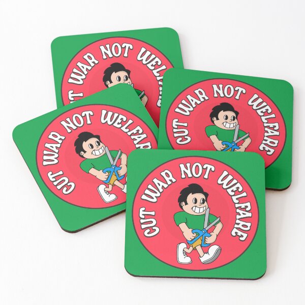 Item preview, Cut War Not Welfare designed and sold by Picket Club.