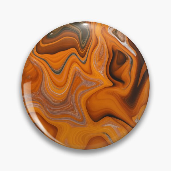 Artikelvorschau, Atticus 01 - Contemporary Abstract - Fluid Painting - Marbling Art - Princeton Orange entworfen und verkauft von Studio Grafiikka.