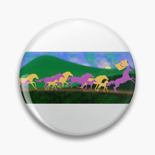 Aperçu de l'œuvre Troupeau de chevaux de la fierté intersexuée créée et vendue par ARTUOKAY.