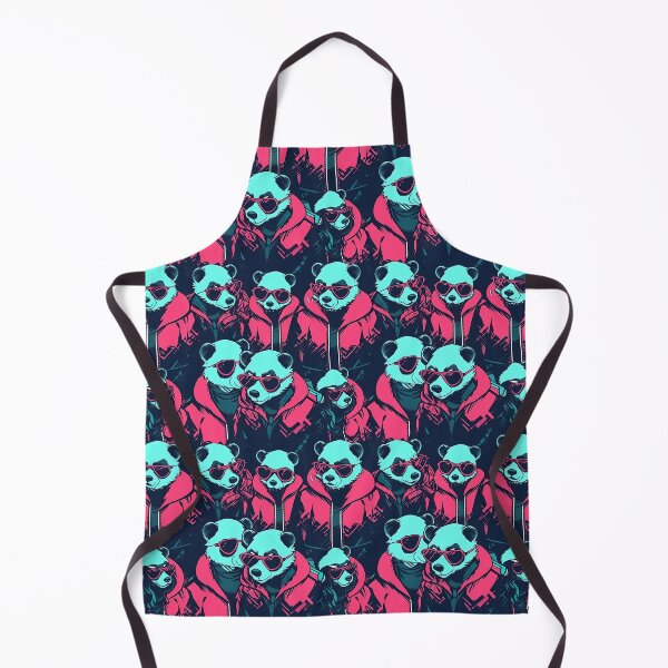 Item preview, Panda Punks In Red Jackets designed and sold by SweetClicks123.