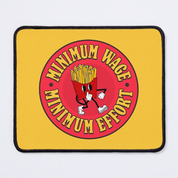 Item preview, Minimum Wage = Minimum Effort - Quiet Quit designed and sold by Picket Club.