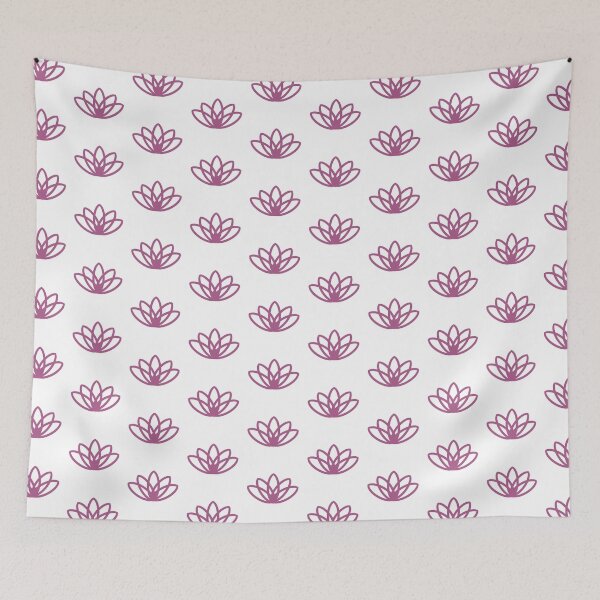 Item preview, Happy Vibes Lotus Flower (Purple) designed and sold by Design Zoomies.