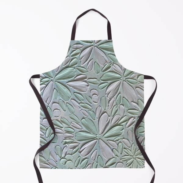 Item preview, Pastel Green Flower Textured Art designed and sold by LMPDrawings.