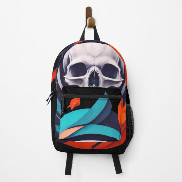 Item preview, Make a Bold Statement with Our Aesthetic Skull: Vibrant Graphic Fashion designed and sold by Neer arts.