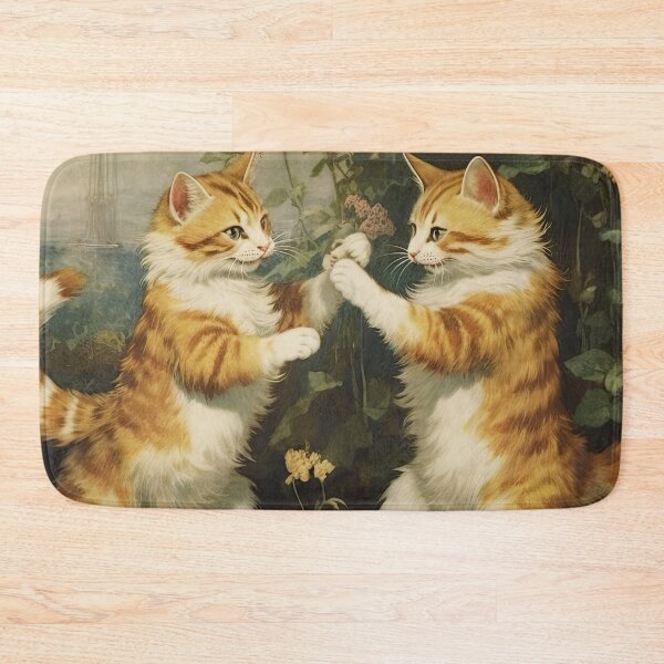 Item preview, Two cats playing  designed and sold by abmkf.