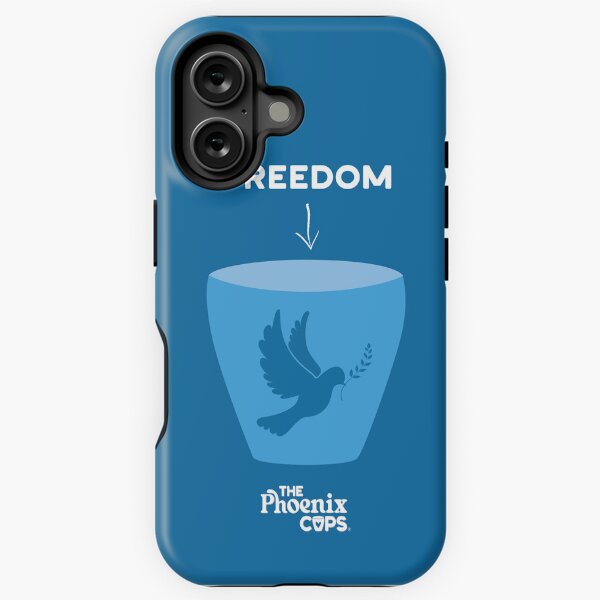 Item preview, Freedom Cup - white text designed and sold by The Phoenix Cups.