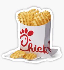 chick fil a fries Sticker