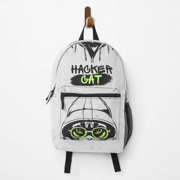 Item preview, "Cyber Kitty: Embrace the Hacker Cat Revolution" designed and sold by PRINT SCAPE.