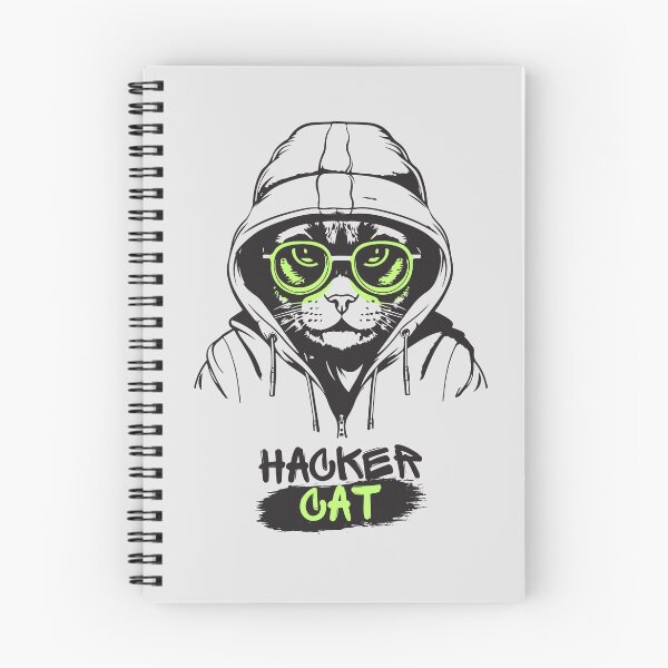 Item preview, "Cyber Kitty: Embrace the Hacker Cat Revolution" designed and sold by PRINT SCAPE.