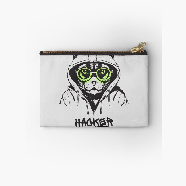Item preview, "Cyber Kitty: Embrace the Hacker Cat Revolution" designed and sold by PRINT SCAPE.