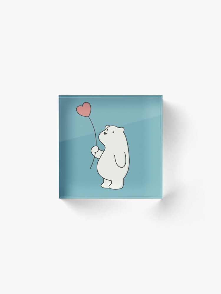 Kawaii Cute Adorable Polar Bear  Stickers by wordsberry