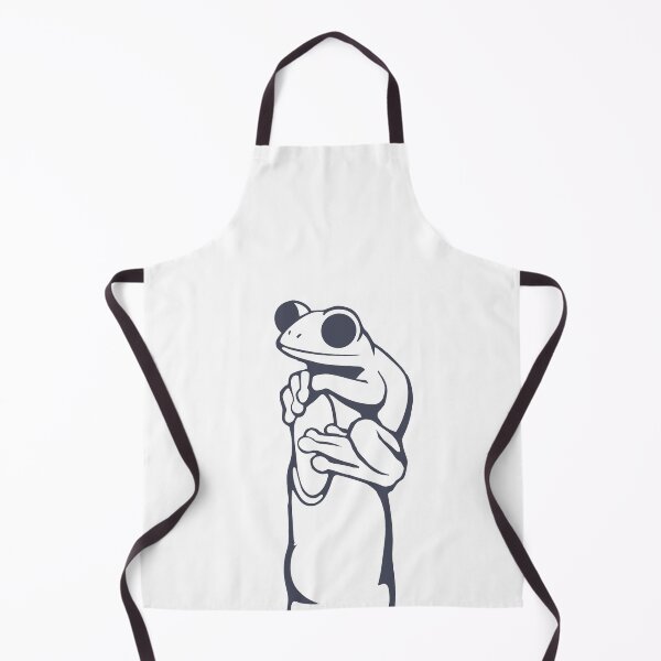 Artikelvorschau, Kleiner Frosch auf einem Finger, Design für Amphibienliebhaber-Mütter und -Väter in dunkler Tinte entworfen und verkauft von martodesign.