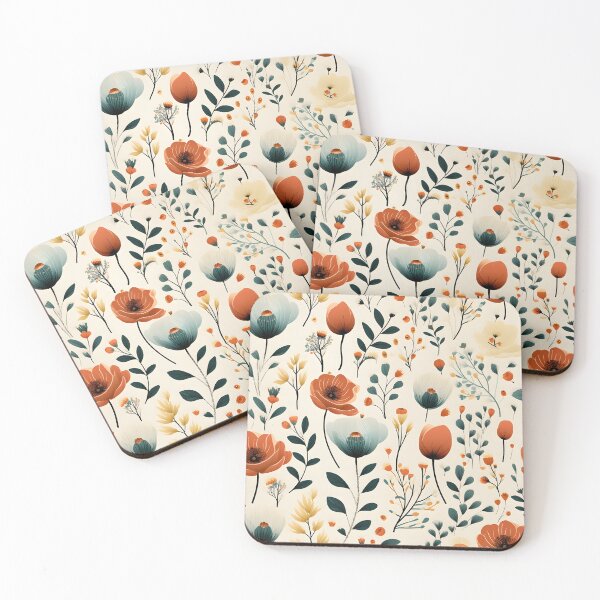 Item preview, Poppy Flower Seamless Patterns designed and sold by Master Ivan.