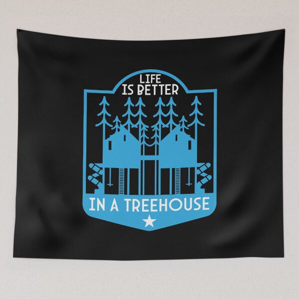 Item preview, Life Is Better In A Treehouse designed and sold by happygiftideas.