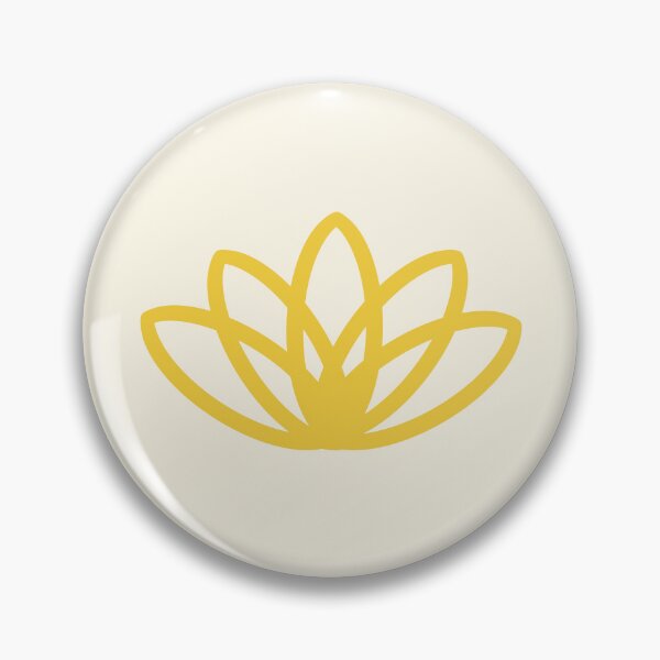 Item preview, Happy Vibes Lotus Flower (Yellow) designed and sold by Design Zoomies.