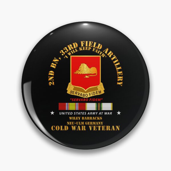 Item preview, Army - 2nd Bn 33rd FA - New Ulm Germany w Cold War SVC designed and sold by Military Insignia Products.
