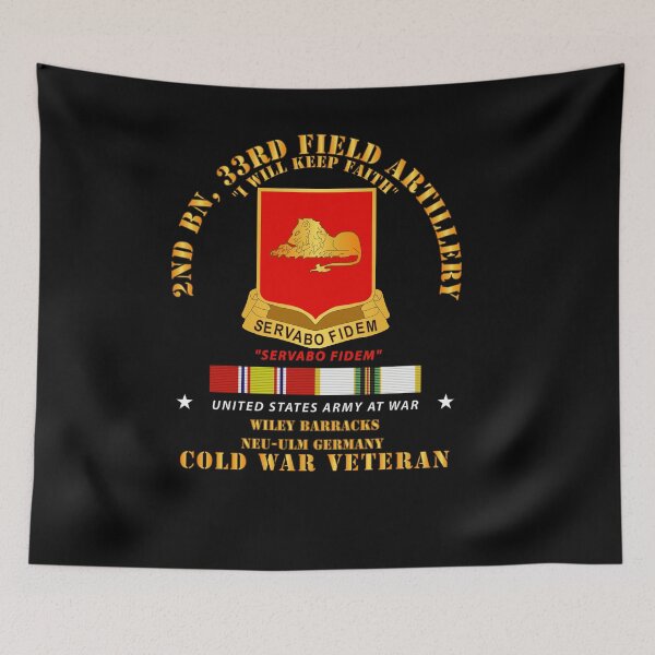 Item preview, Army - 2nd Bn 33rd FA - New Ulm Germany w Cold War SVC designed and sold by Military Insignia Products.