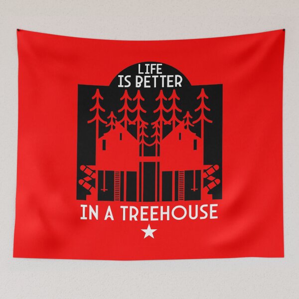 Item preview, Life Is Better In A Treehouse designed and sold by happygiftideas.