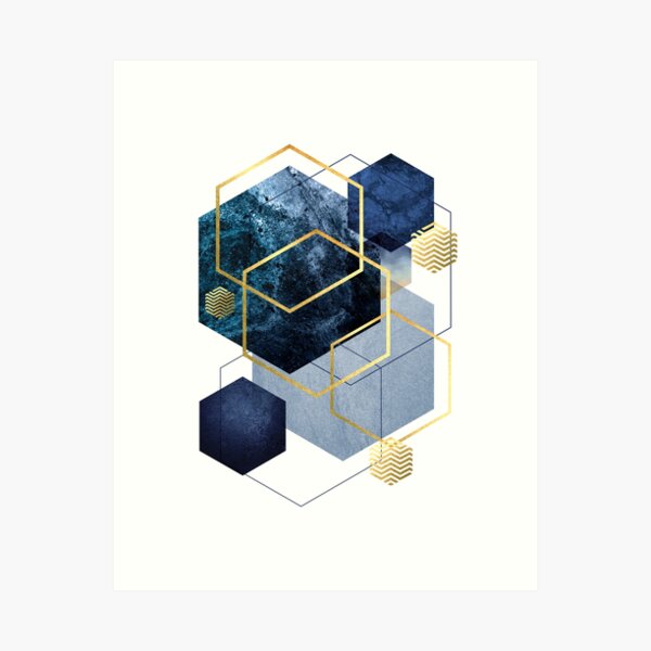 Hexagon Prints for | Redbubble Art Sale
