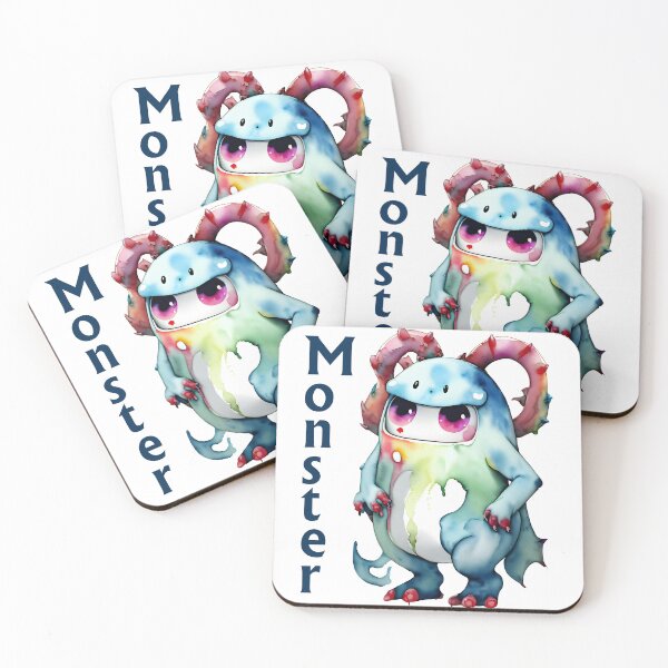 Item preview, Cute Monster Watercolor designed and sold by Ntp27digital.