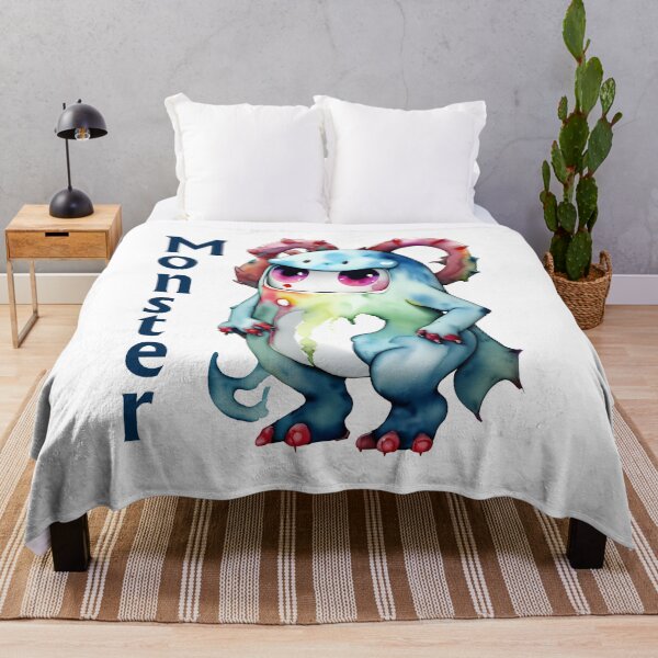Item preview, Cute Monster Watercolor designed and sold by Ntp27digital.