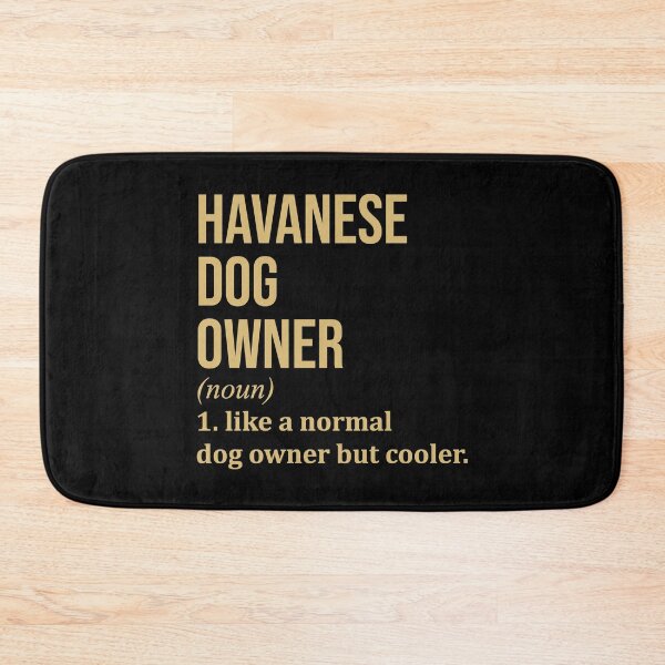 Item preview, Havanese Dog Owner Definition in Gold designed and sold by XCIV.