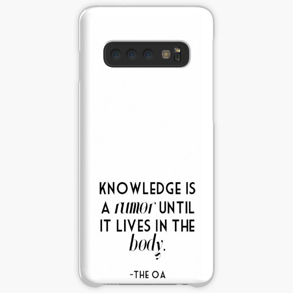 knowledge is a rumor Samsung Galaxy Snap Case