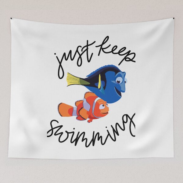 Item preview, Just Keep Swimming Finding Nemo 	 	 	 designed and sold by zzolvgyy10.
