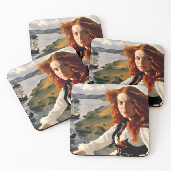 Item preview, Red Haired Pirate designed and sold by Michael Bastianelli.