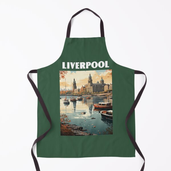 Item preview, Liverpool travel poster designed and sold by windmildesigner.