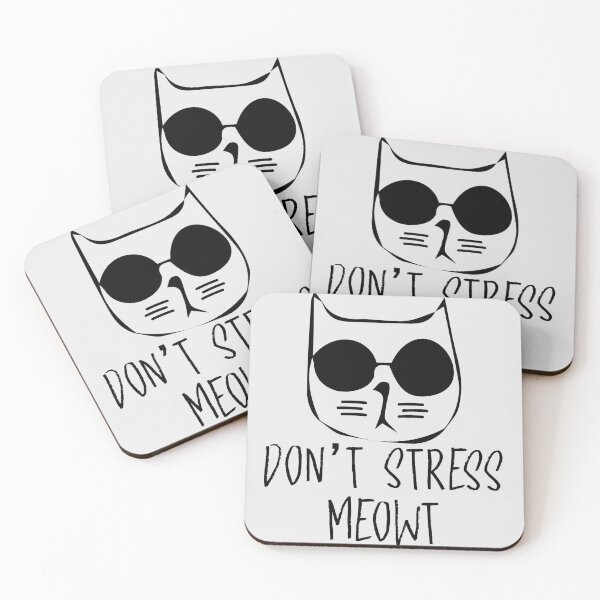 Item preview, DON'T STRESS MEOWT designed and sold by Billy Wong.